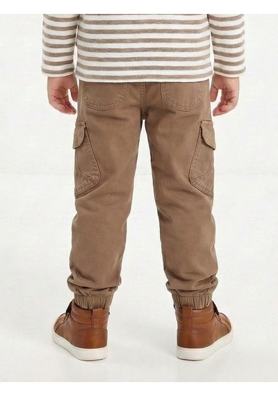 Xo Kids Erkek Çocuk Pantolon 1-4 Yaş 25235 Kahverengi