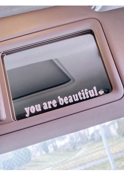 Araba Sticker Ayna Beautiful