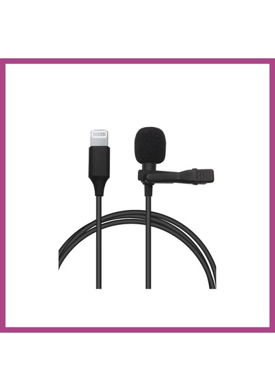 Gees Global Lightning 2 Metre Double Mikrofon - Siyah Gbzs