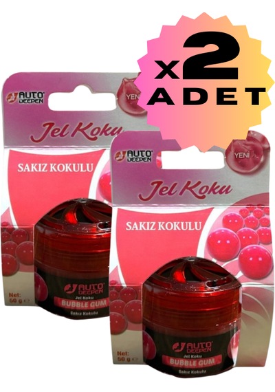Oto Jel Koku 2li Sakız Kokulu Oto Ve Oda Koku