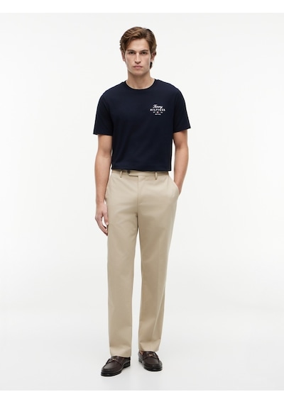 Tommy Hilfiger Scrıpt Stack Regular Tee Erkek Mavi T-shirt - Mw0mw43224