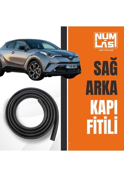 Toyota C-hr 2016-2019 Sağ Arka Kapı Fitili-a Kalite-numlas-nm5734