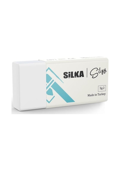 SİLKA TEXTMATE SİLGİ ORTA BOY (SG2) 24 lü Kutu