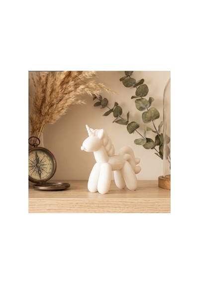 Balon Tasarımlı Unicorn Biblo - Modern Ev Ve Ofis Dekorasyonu