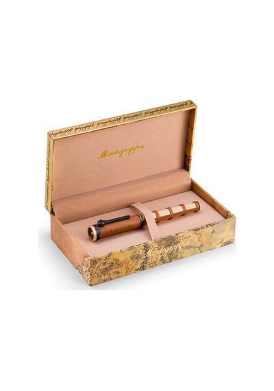 Montegrappa Ode To Bag End Hobbiton Handcraft Roller Kalem Islorr Kahverengi