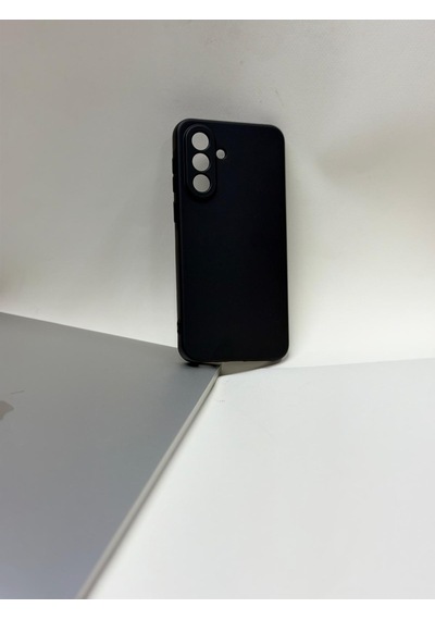 Samsung Uyumlu Galaxy A37 İçi Kadife Lansman Silikon Kılıf Tarz Ve Maksimum Koruma Bir Arada Siyah