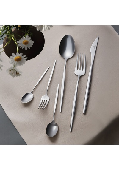 Face Cutlery Aurum 72 Parça 12 Kişilik Çatal Kaşık Bıçak Takımı Çok Renkli