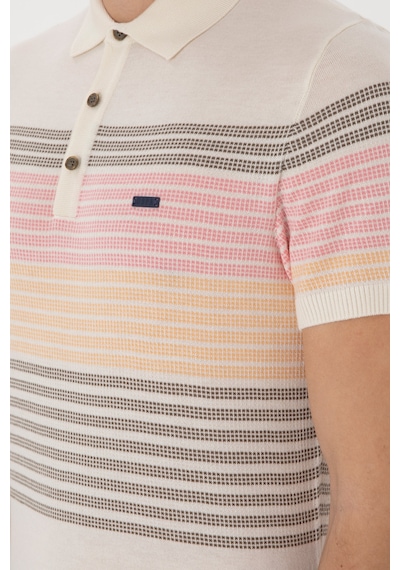 U.S. Polo Assn. Erkek Slim Fit Polo Yaka Vizon Tişört 50299410-VR052
