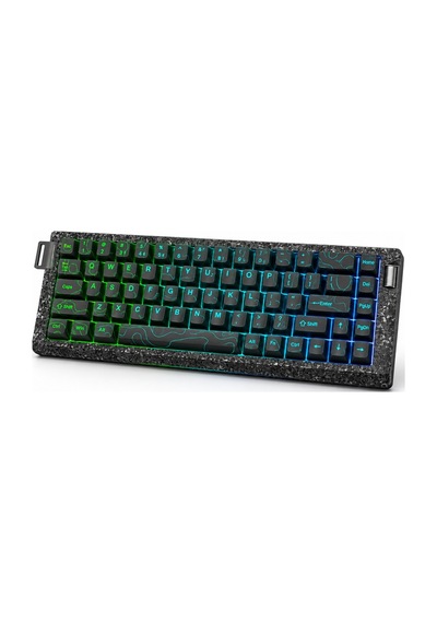 Ajazz Ak680 V3 8000 Hz Manyetik Rgb Oyuncu Klavyesi Siyah Contour Meow Meow