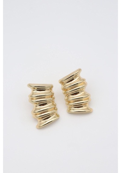 Çelik Küpe 14 K-17229 30mm Çok Renkli