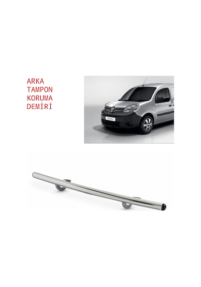 Kangoo Arka Tampon Koruma Demiri 2008 2009 2010 2011 2012 2013