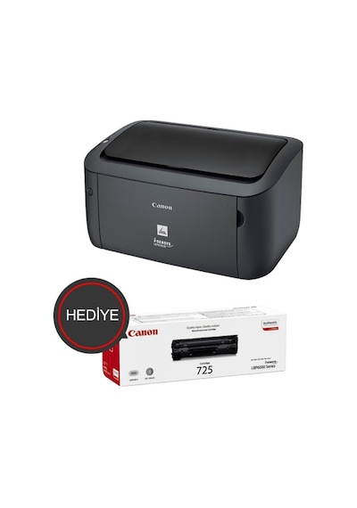Canon LBP6030B Lazer Yazıcı + CRG725 Toner Siyah