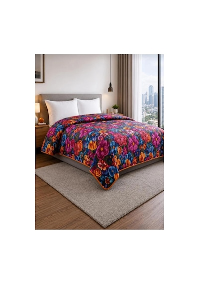 Tek Kişilik - 5d Premium Yatak Örtüsü- Hafif Ve Zarif - Mevsimlik- 160 X 220 Cm 5d13 5d13