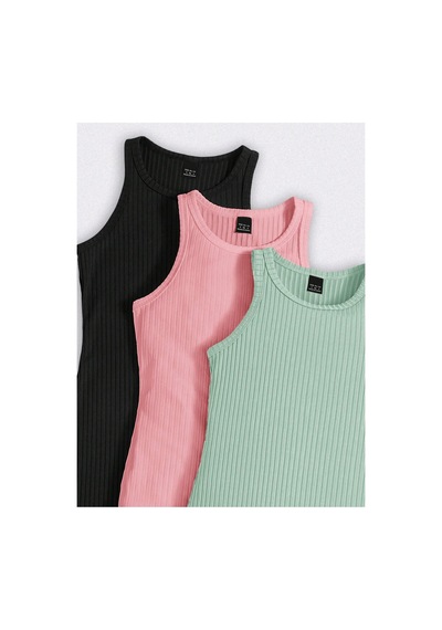 Cıqulata Kadın Siyah Pembe Yeşil 3'lü Paket Mini Slimfit Elbise Siyahpembeyeşil Siyahpembeyeşil Cıqulata Kadın Siyah Pembe Yeşil 3'lü Paket Mini Slimfit Elbise Siyahpembeyeşil Siyahpembeyeşil
