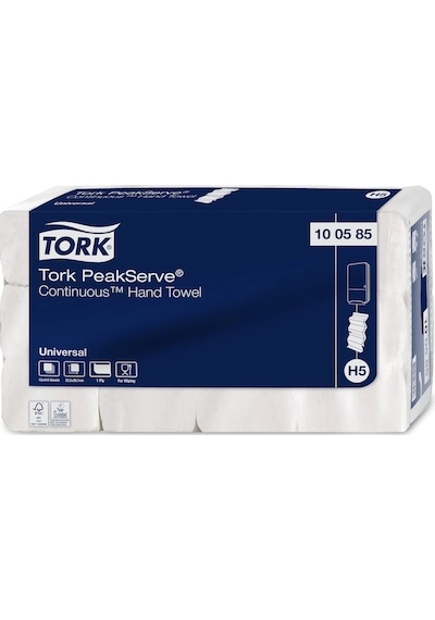 Tork 100585 Peakserve Havlu 12 Paket X 410 Yaprak Beyaz