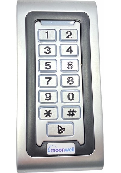 Moonwell MW350IN Inox Şifreli Kartlı Geçiş Cihazı Keypad Kart Okuyucu