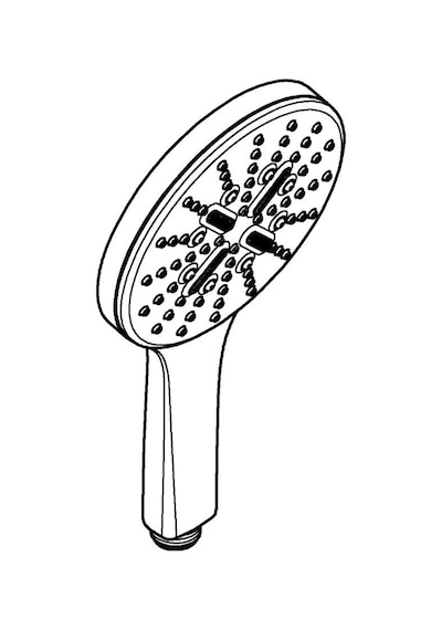 Grohe Rainshower Smartactive 130 El Duşu 3 Akışlı - 26574da0