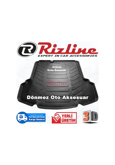 Volkswagen Jetta 3D Bagaj Havuzu Paspası 2005-2010 Arası Rizline