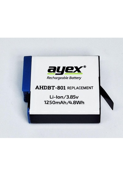 Ahdbt-801 Batarya, Gopro Hero 8, 7, 6, 5 İle Uyumlu Belirtilmemibelirtilmemişş