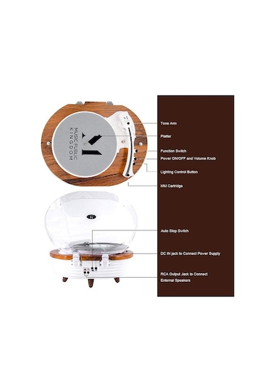 Tt238 Bluetooth Özellikli Led Aydınlatmalı Gövdeli Pikap