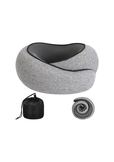 Visco Planet Ortopedik Spiral Boyun Destekli Seyahat Yastığı%100 Ortopedik Visko Genel