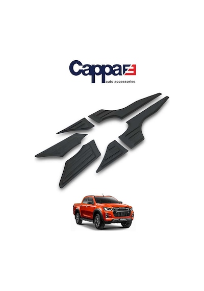 Cappafe Isuzu D-Max 2021- Yarasa Yan Kapı Kaplama 6 Prç. N11.98
