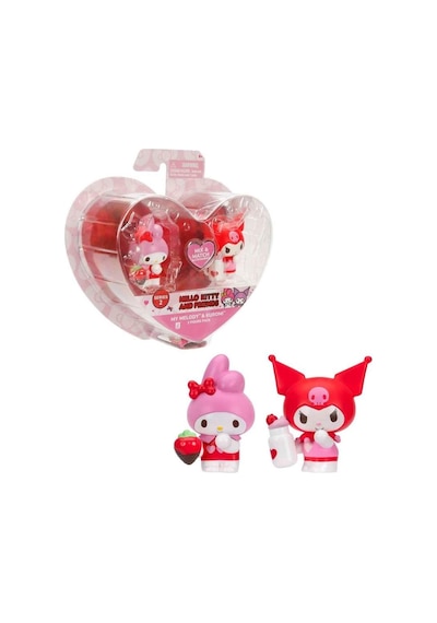 Hello Kitty Kalpten Kalbe S2 2 Li Figür Seti Hkt02000 - My Melody Ve Kuromi