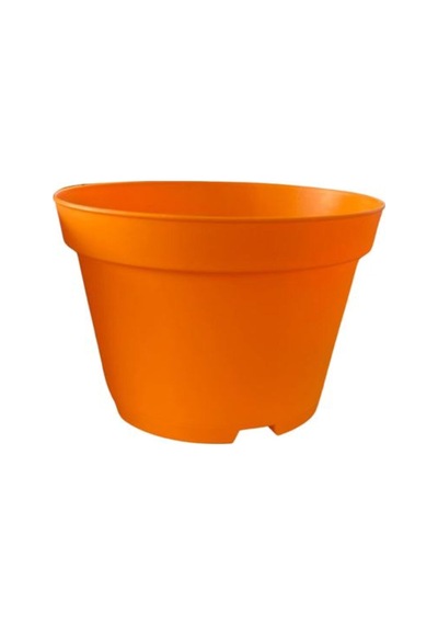 Bitkim Sende Katı Plastik Sukulent Saksısı 20 Adet Turuncu 8.5 Cm