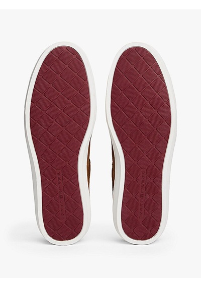 Tommy Hilfiger Premıum Dress Cupsole Suede Erkek Kahverengi Spor Ayakkabı - Fm0fm05573 Tommy Hilfiger Premıum Dress Cupsole Suede Erkek Kahverengi Spor Ayakkabı - Fm0fm05573