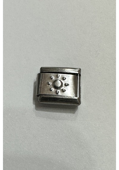 İtalyan Çelik Bileklik Charmı 1 Adet 9mm Scb27 001