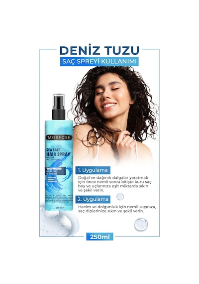Deniz Tuzu Saç Spreyi 250 Ml