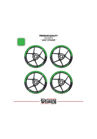 Yamaha Yzf-r7 Jant Şeridi Yarım Jant Kaplama & Yzf-r7 Yazı Sticker Seti 13113857