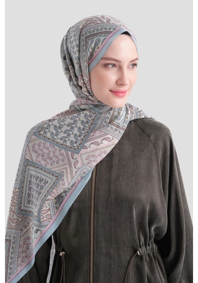 Armine Elegance Pamuk - İpek Şal As464 Mint Yeşili