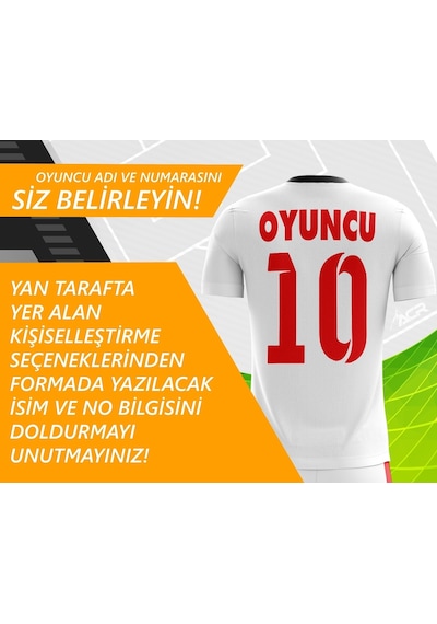 Acr Giyim Kişiye Özel Futbol Forması - Dizayn : Sütun