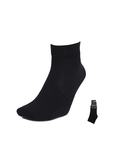 Sportive 2'li Unisex Siyah Soket Çorap 25yuc008-syh
