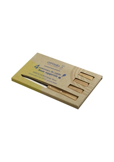 Opinel Op-001515 Bon Appetit South 4'lü Naturel Zeytin Sap Sofra