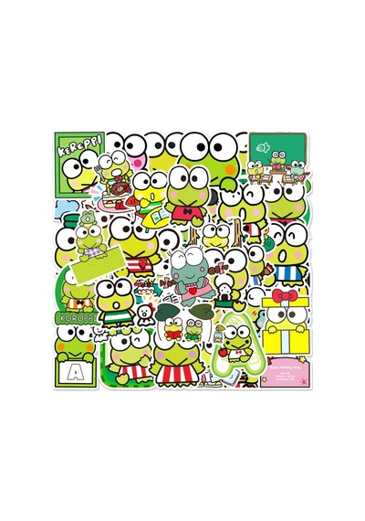 Keroppi Defter Suluk Laptop Notebook Tablet Telefon Kılıf Sticker Seti