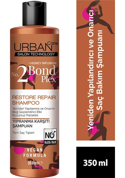 Urban Care No.2 Bond Plex Yıpranma Karşıtı Bakım Şampuanı 350 ML