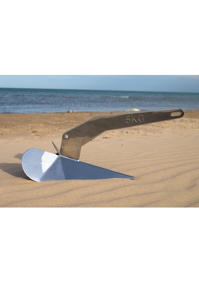 Tekne Çapası. 16kg. Delta Çapa. Paslanmaz Delta Çıpa