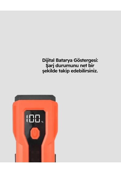 Hubrendy Tekno 600 Lümen Bisiklet Ön Işık Powerbankli Çakar Cob Led Diğer