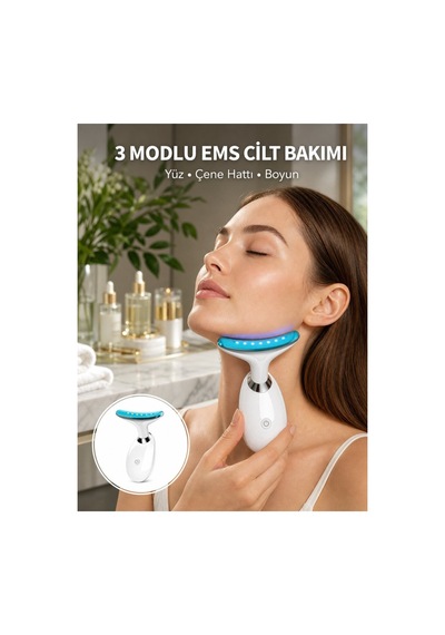 Derin Gözenek Temizleyici Ve Cilt Sıkılaştırıcı Masaj Cihazı Tüm Cilt T - Hs08374696-3 Renkli