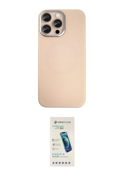 Cep 20-26 Apple Uyumlu İphone 15 Pro Max Kılıf Eksen Prime İkili Koruma Seti Najmaddin Siyah