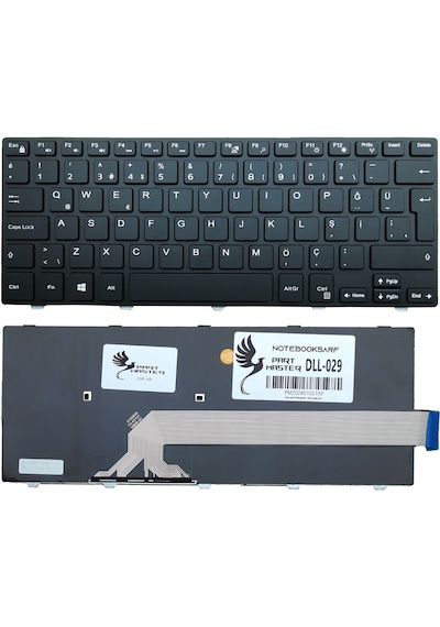 Dell Inspiron 14 5457 P49g, P49g003 Uyumlu Notebook Klavye