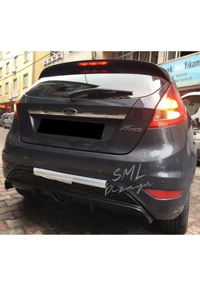 Ford Fiesta Çakarlı Difüzör Arka-tampon-eki Plastik