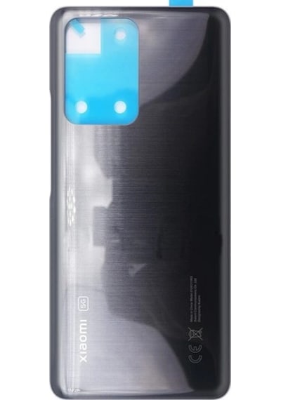 Mi 11t - Mi 11t Pro Arka Pil Kapağı Siyah
