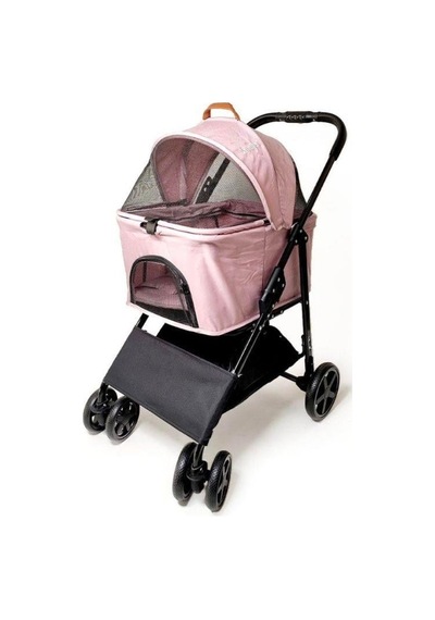 Zampa Albon Kedi Köpek Arabası Pembe Ld02-p 53x77x100 Cm