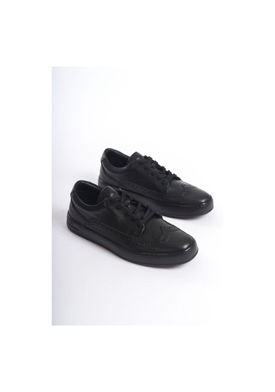 Mubiano Hakiki Deri Erkek Spor Ayakkabı & Sneaker Siyah -mbkryt015-s Siyah