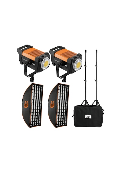 Gdx Exc-600c Iı Video Ve Fotoğraf İkili Sürekli Işık Set