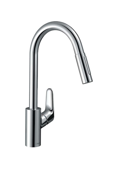 Hansgrohe Tek Kollu Eviye Bataryası Focus M41 240. Çekilebilir El