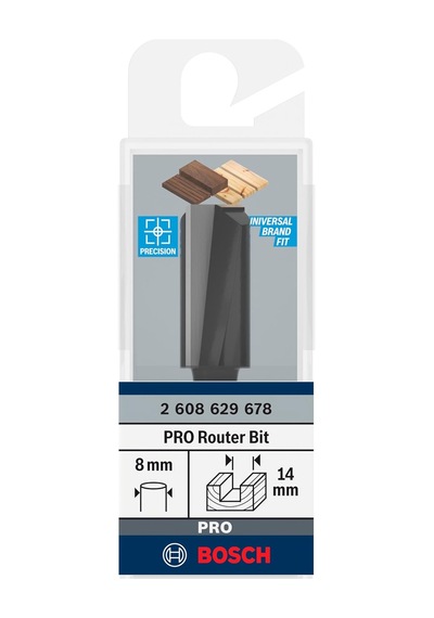 Pro 14x30 Mm Ahşap Düz Freze Ucu 2608629678